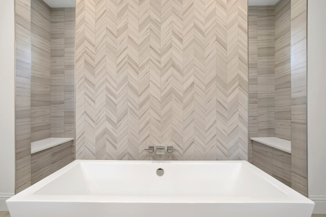 Sunset Blvd. - Transitional bathroom