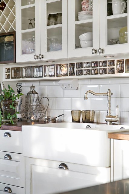 K&ouml;ksinspiration shabby-chic-inspireret-koekken