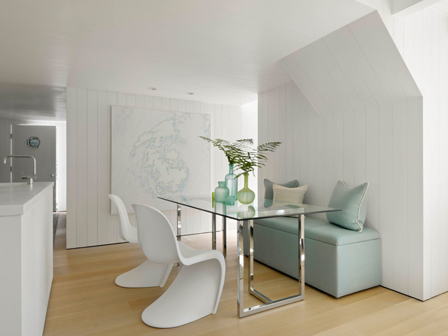 Modern in Maine coastal-dining-room