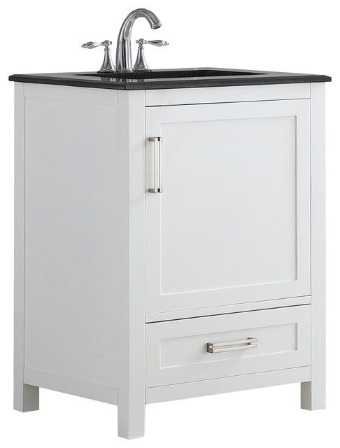 Noelle Single Vanity Transitional Bathroom Vanities And Sink Noelle Single Vanity 24