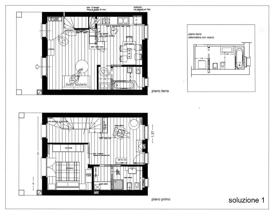 PROGETTO  PER UNA NUOVA   CASA PER  4 ! WORK IN PROGRESS