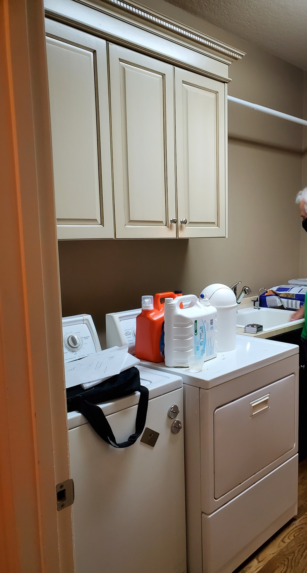 Sharon's laundry-turned Craft Room