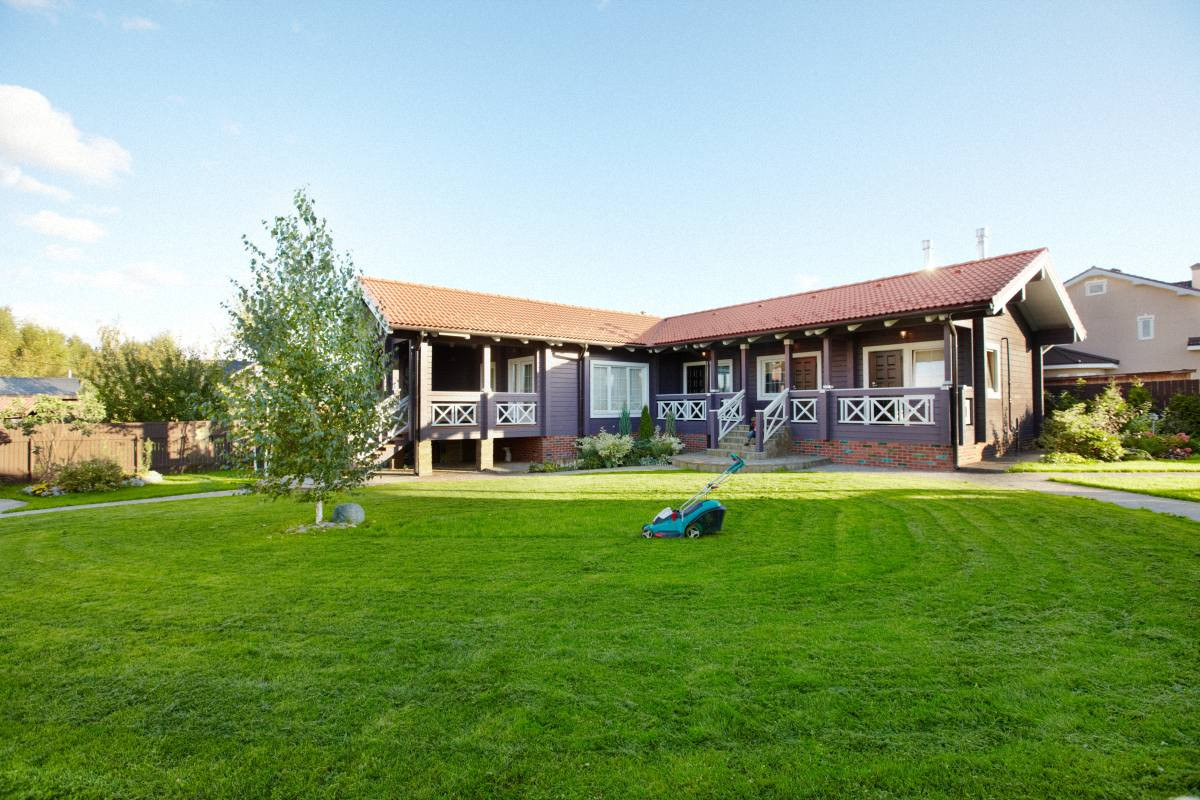 Баня в доме из клееного бруса