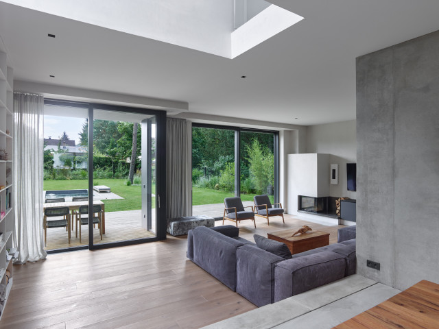 Haus H19 contemporary-living-room