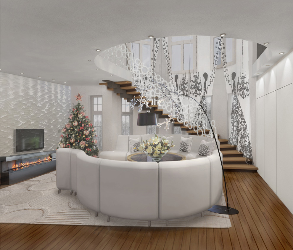 Клубный дом в посёлке Павлово под Москвой ( архитектурная концепция)