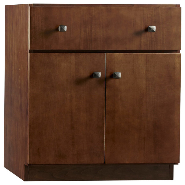 Ronbow 30 Amberlyn Solid Wood Vanity Cabinet Base Cafe Walnut Ronbow 30 Amberlyn Solid Wood Vanity Cabinet Base Cafe Walnut