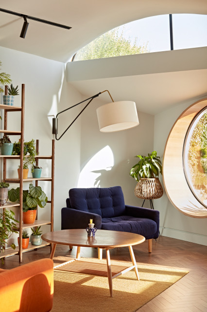 1950's House Refurb retro-vardagsrum