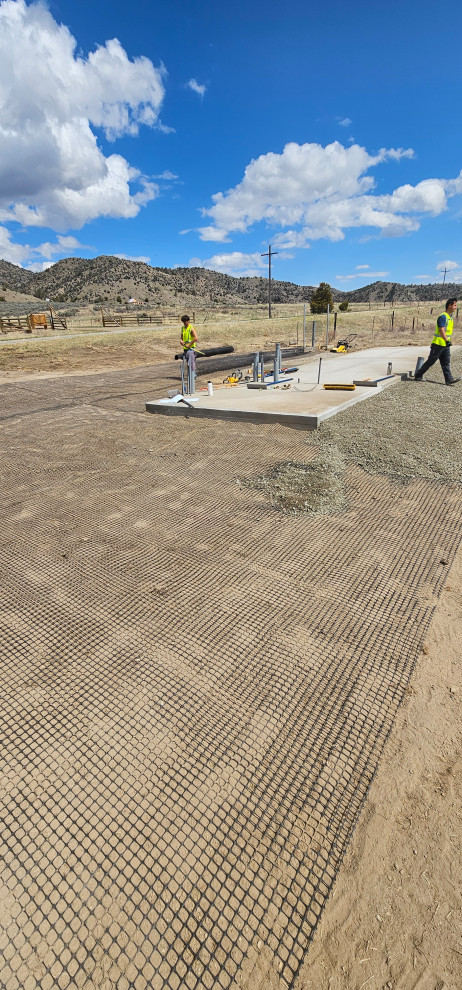 Concrete PAD for Hut