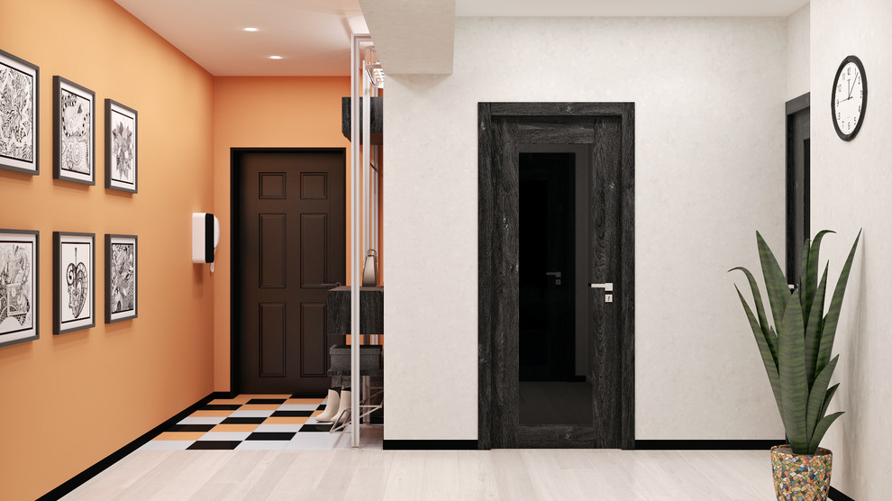 Квартира в палитре "Гауди",