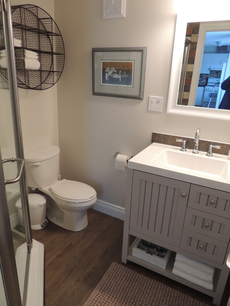 Design ideas for a country bathroom in Napier-Hastings.
