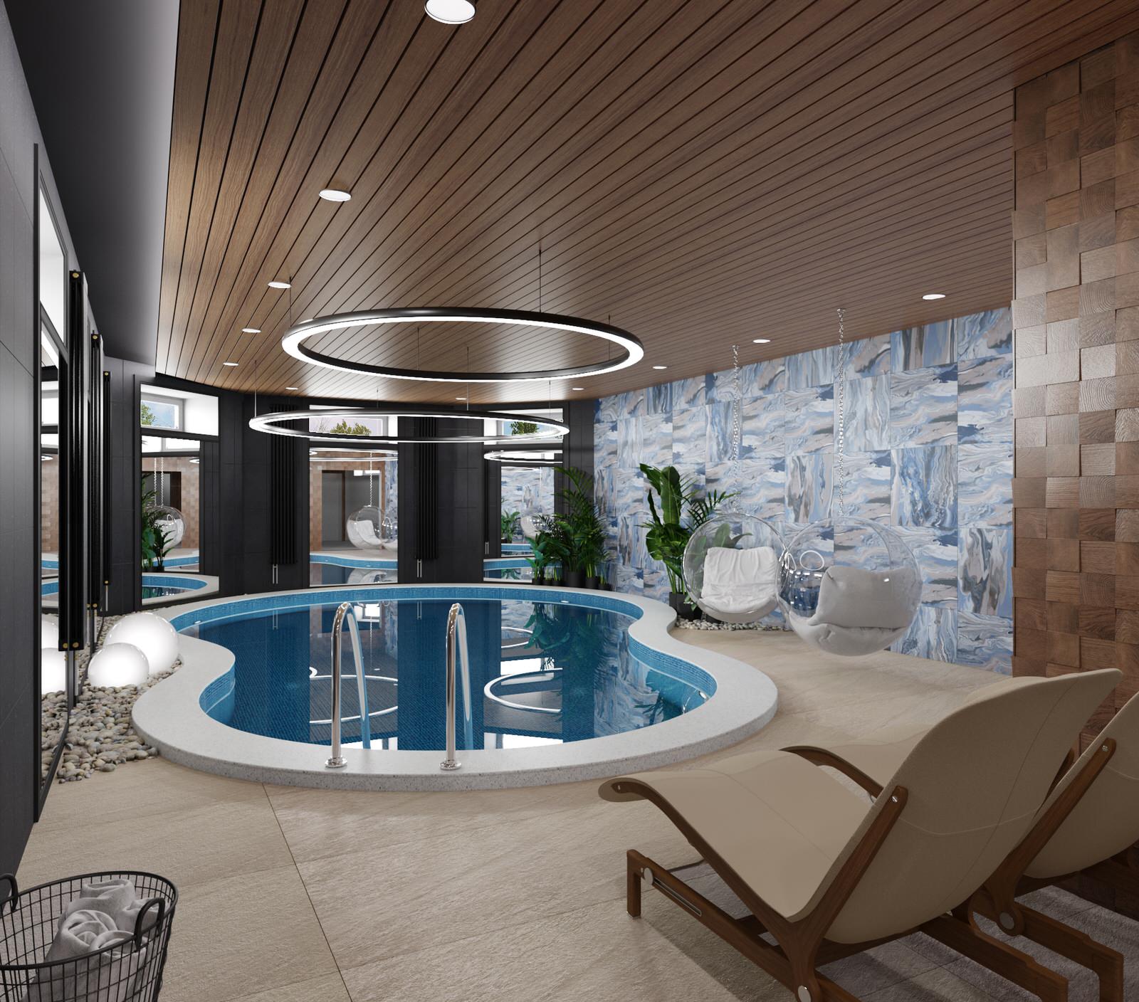 Бассейн в цоколе