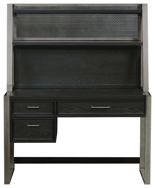 Samuel Lawrence Graphite Youth Desk Hutch And Chair