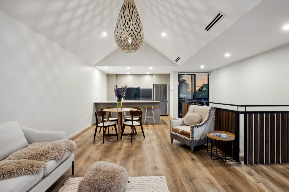 Upper level living space