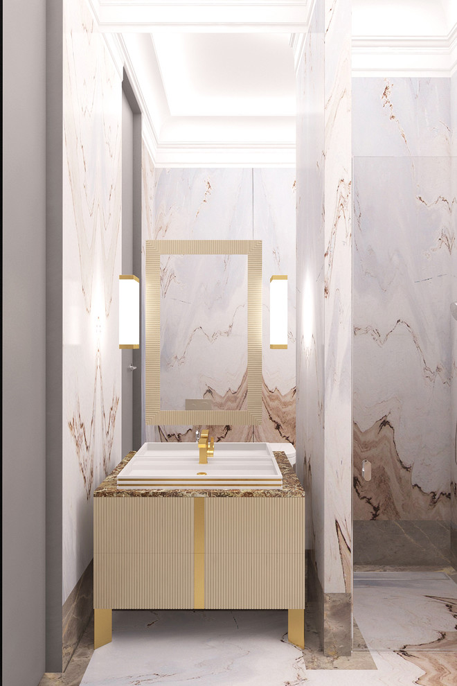 Дизайн пентхауса в ЖК Резиденция Монэ площадью 126 кв.м. в современном стиле.