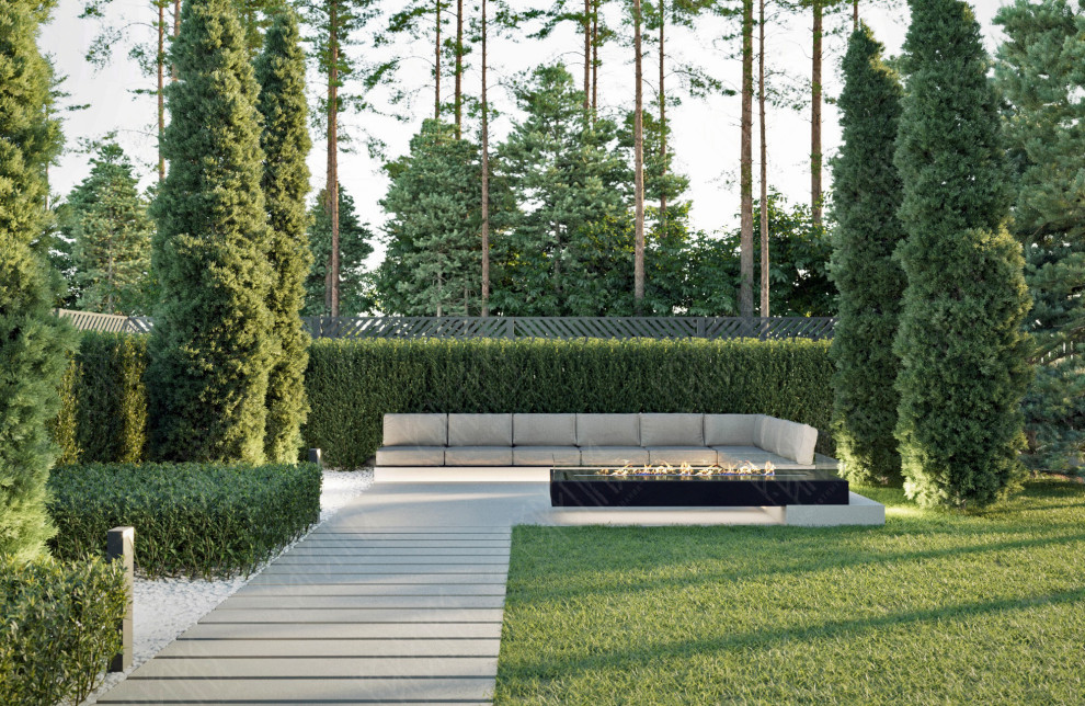 Вид на каминную