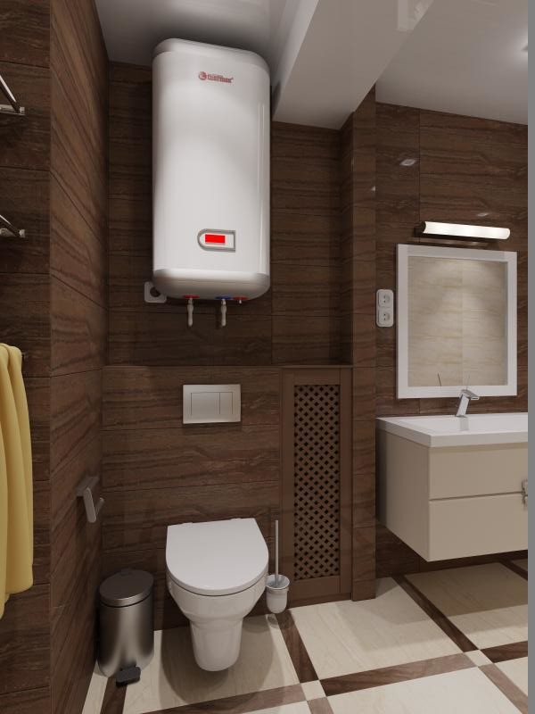 Шоколад и молоко в ванной комнате!