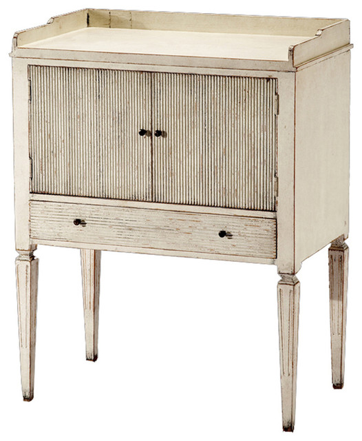 Lorelei Spindle Leg French Country Blue Gray Wash Side Table Lorelei Spindle Leg French Country White Wash Side Table