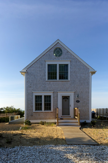 Beachside on Cape Cod maritimt-hus-og-facade