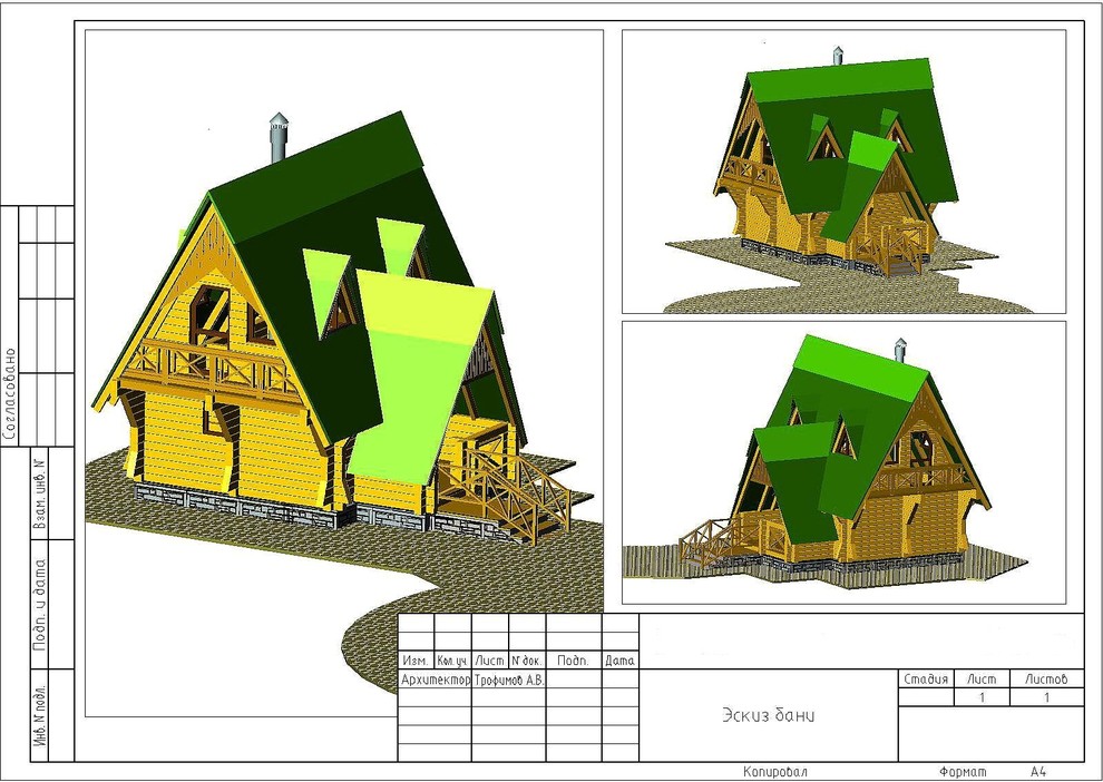 Строительство бани на загородном участке
