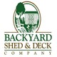 Backyard Shed And Deck