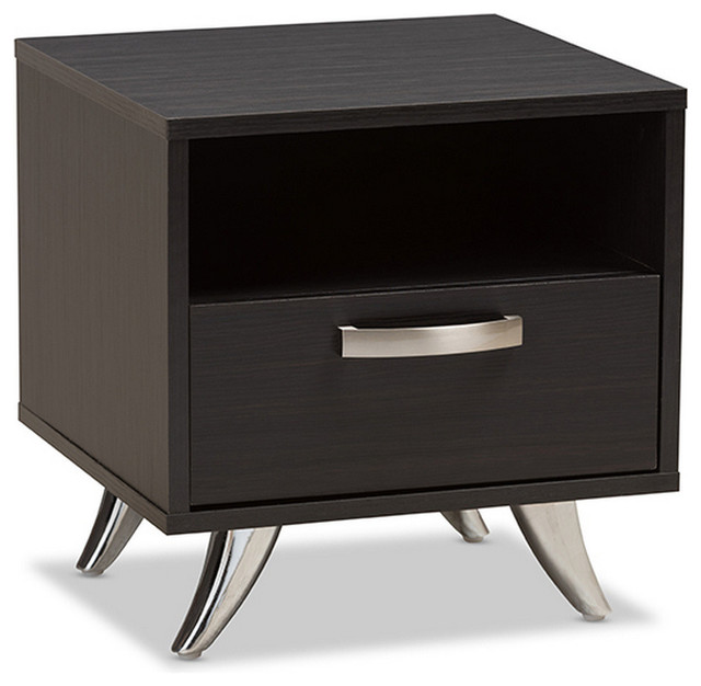 Urban Designs Warwick Modern Contemporary Espresso Brown Finished Wood