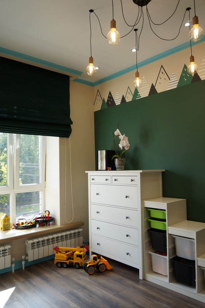 Роспись в детской для мальчика