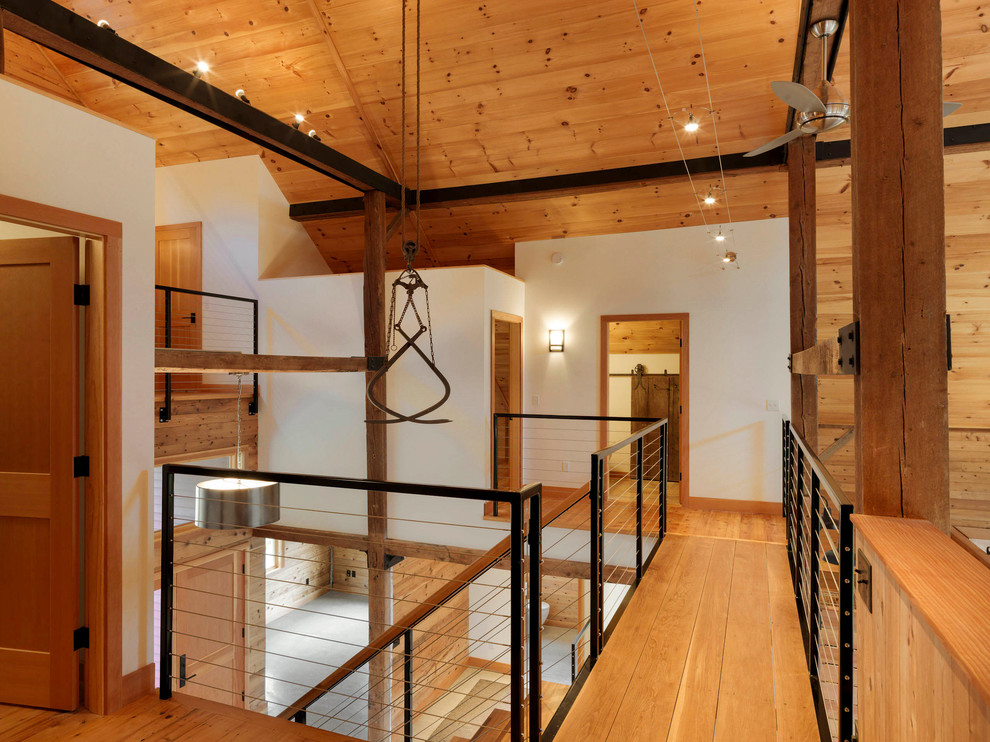 Middlebury Barn Renovation - Farmhouse - Hall - Burlington - by Joan ...