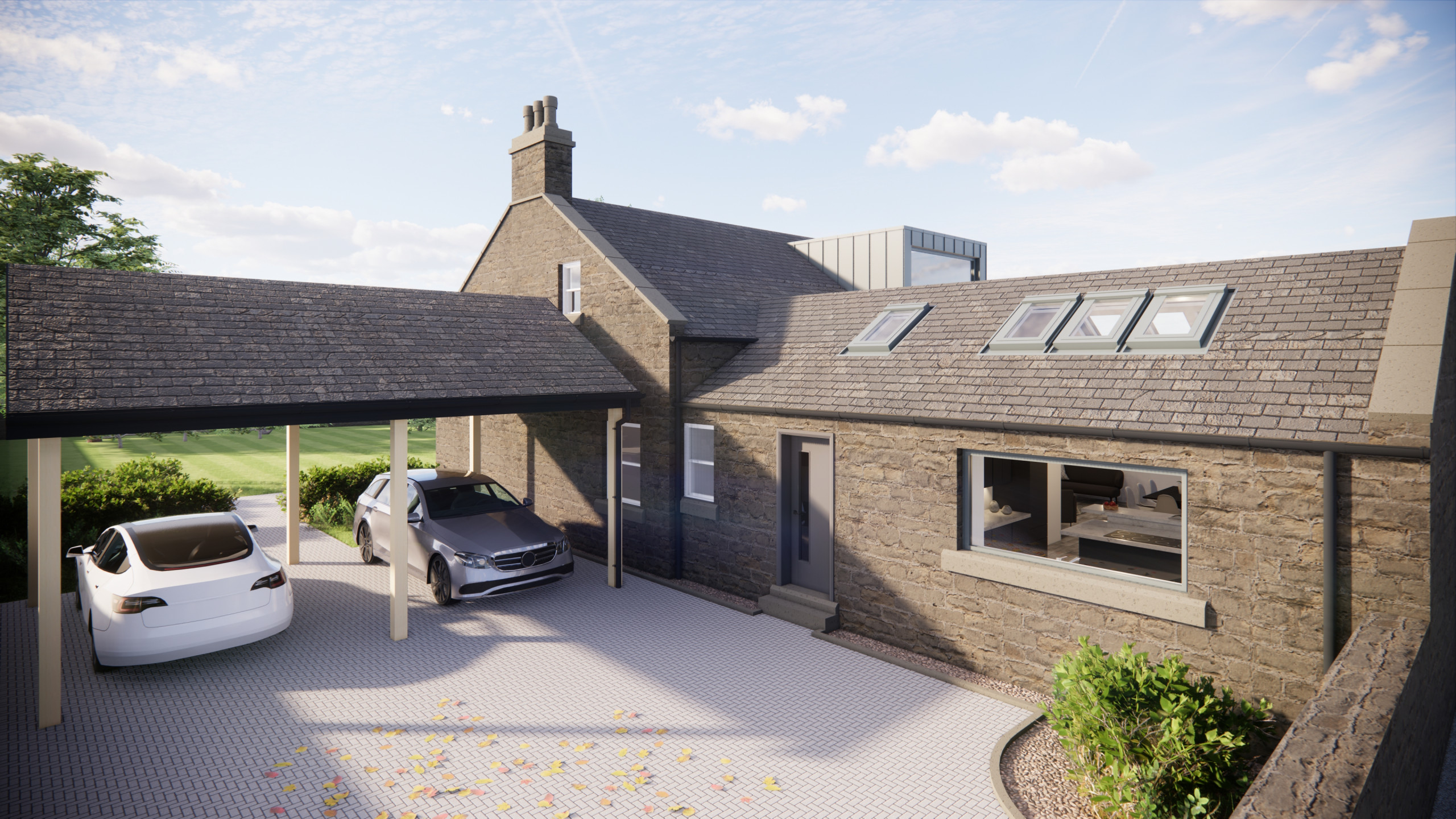 House Alterations, Extension and Car Port, Midlothian (Coming Soon)