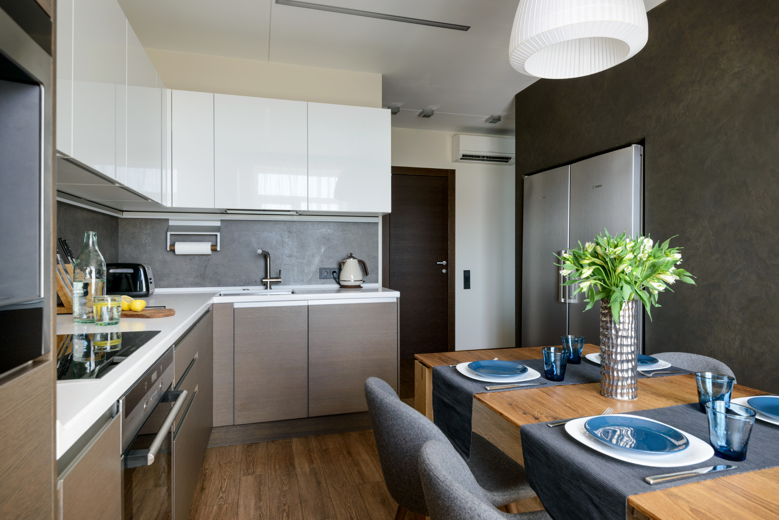 Интерьер квартиры в ЖК Кедровый 95 м^2