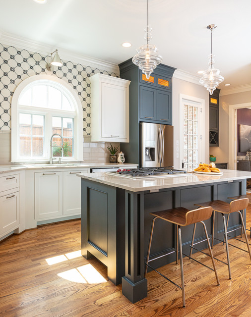 Distinctive Hues transitional-kitchen