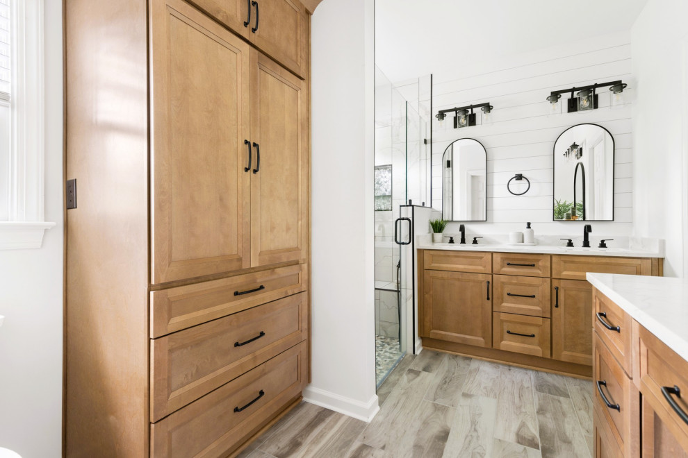 Farmhouse / Coastal Bathroom Remodel Apex, NC