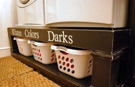 Vinyl Storage Labels for Laundry Room by Write at Home
