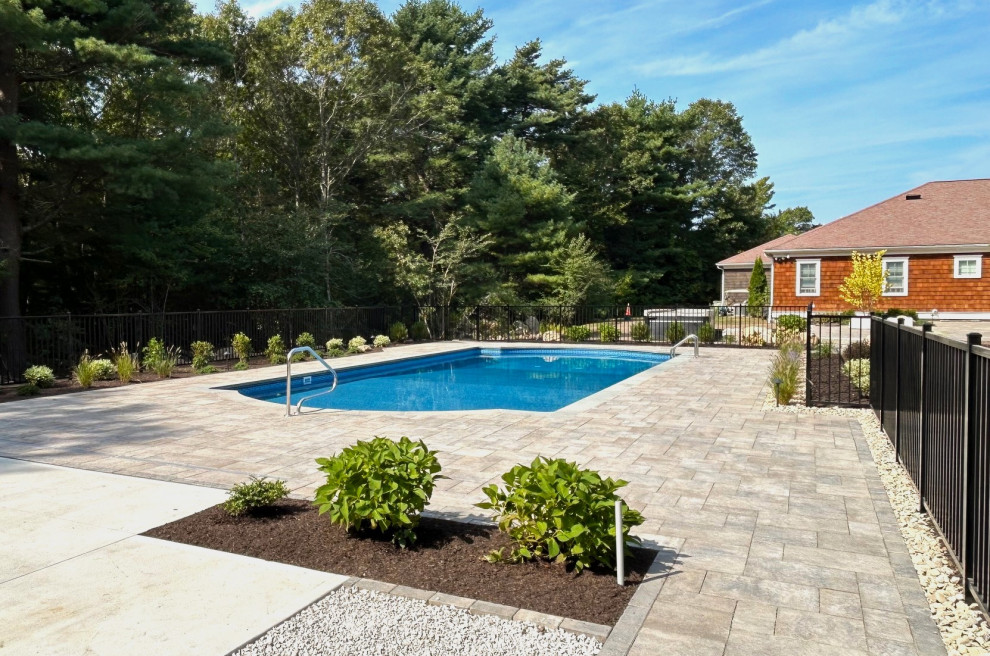 Family Time in Tiverton-Pool and Landscape Makeover