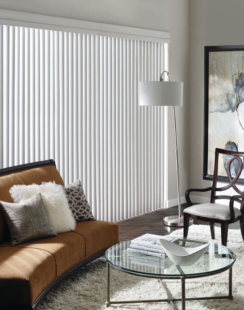 Hunter Douglas Vertical Blinds Contemporain San Francisco par