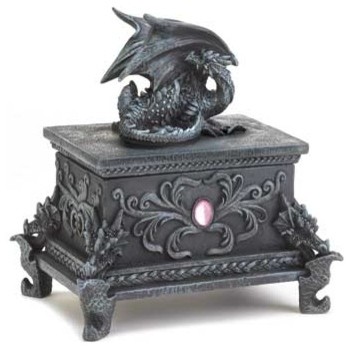 Black Dragon Treasure Box