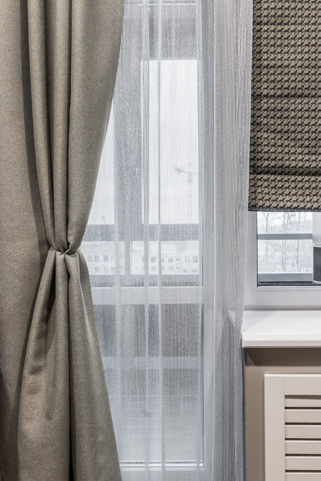 Акцент на шторах