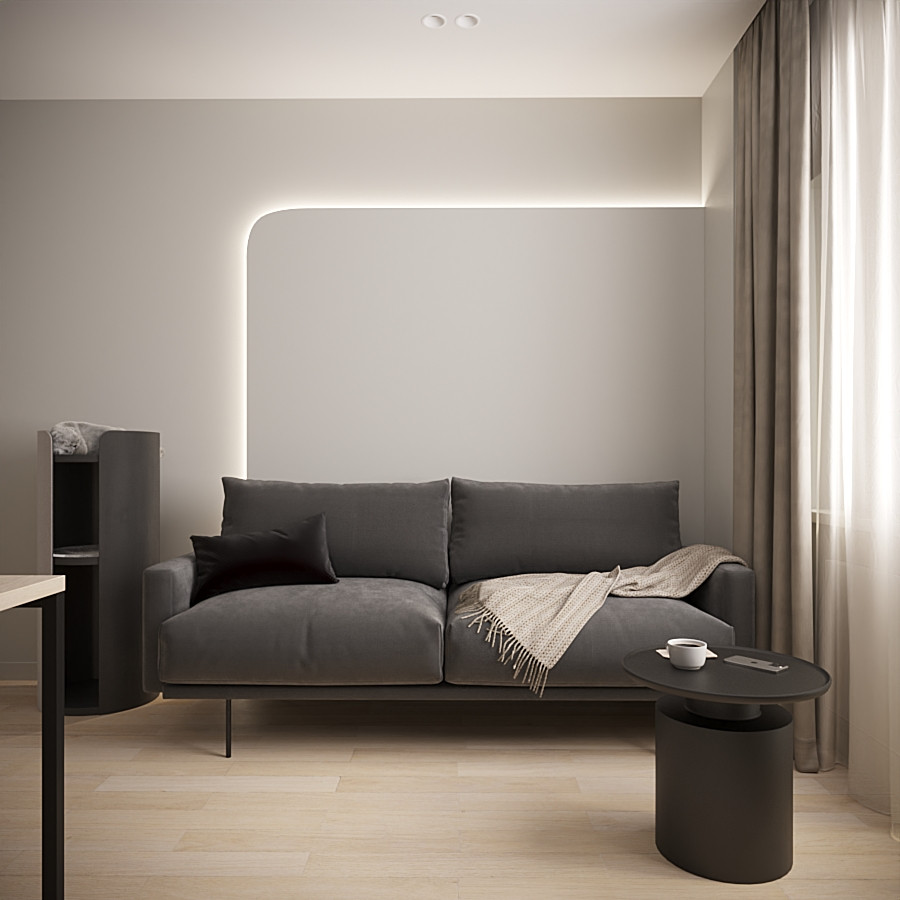 Проект квартиры минимализм