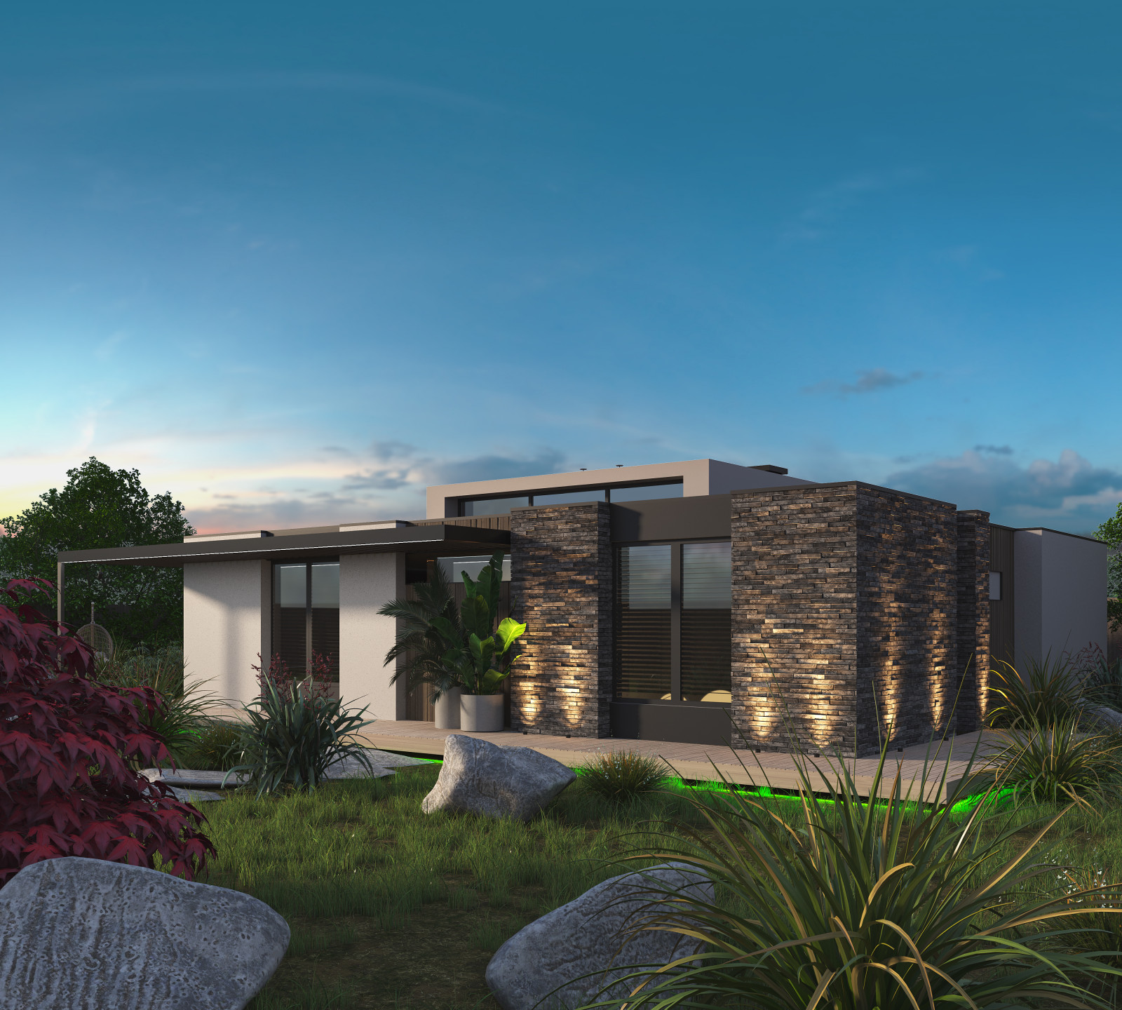 Загородный дом в предгорье