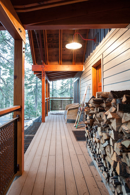 Soda Spring Residence rustikal-veranda