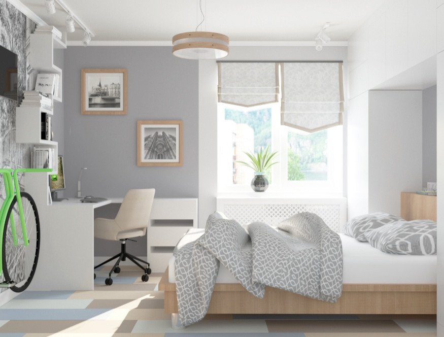 3-комнатная квартира " Шоколадное настроение"