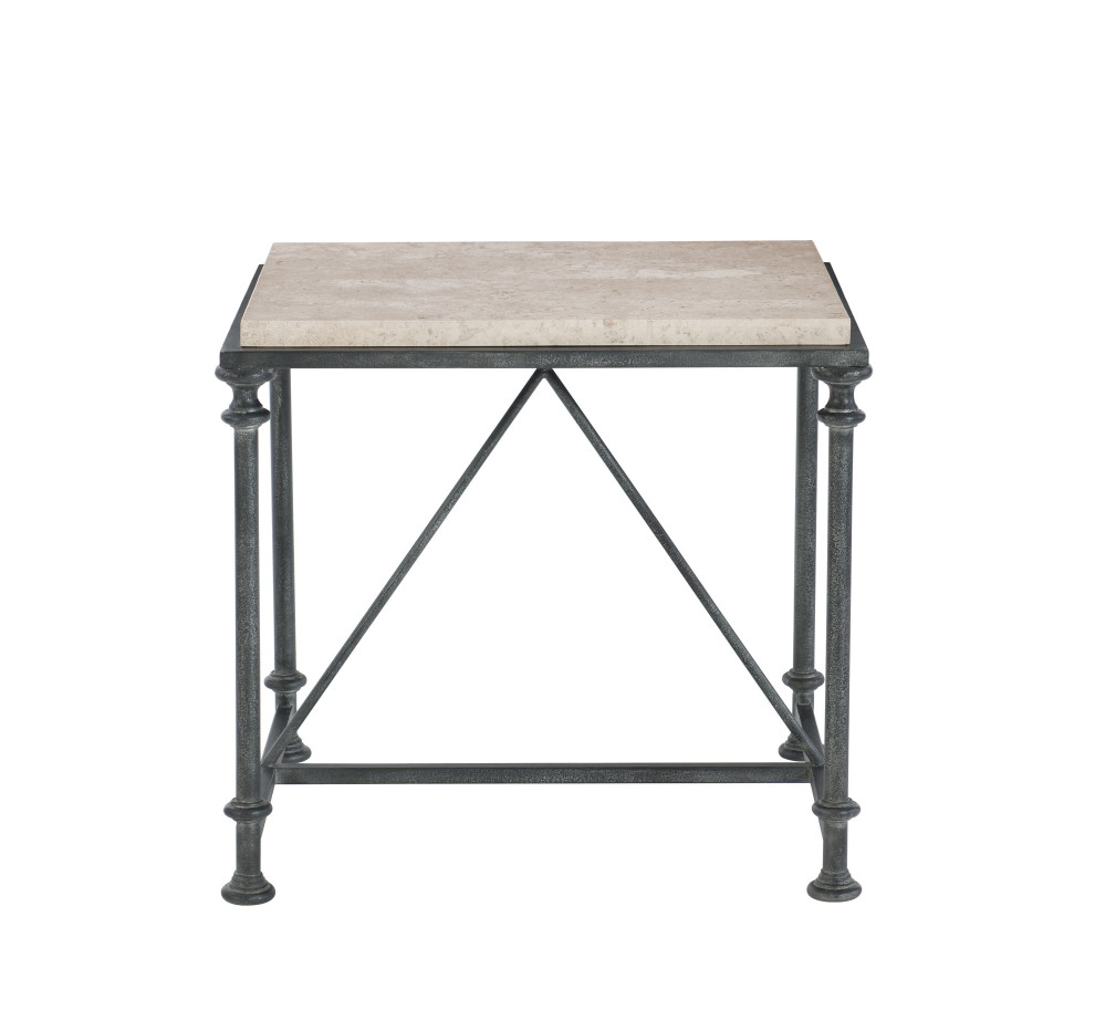 Bernhardt Galesbury Metal End Table Traditional Side Tables And End