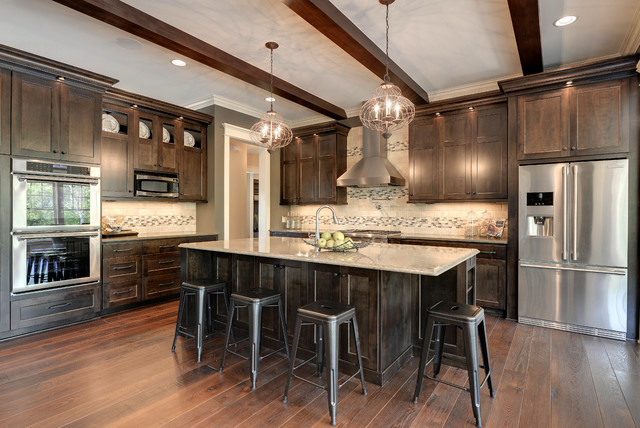 2013 Luxury Home-Inver Grove Heights - Traditional - Kitchen ...