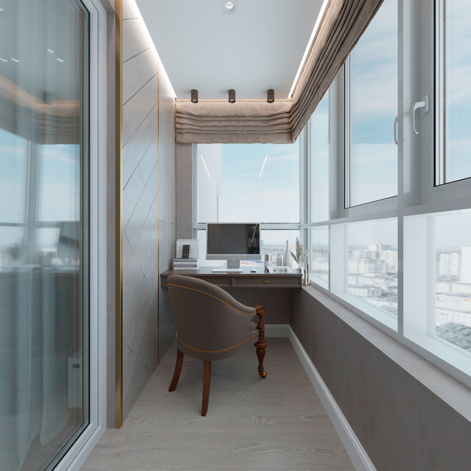 Дизайн-проект квартиры для многодетной семьи в ЖК"Fresh Lifi"