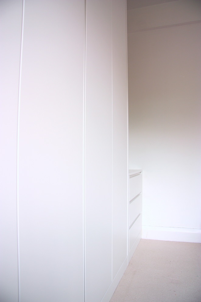 Kids Room Spray painted white wardrobe