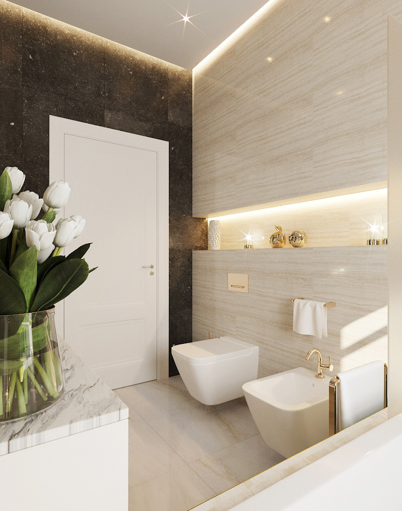 Интерьеры загородного дома в ЖК Олимпийский