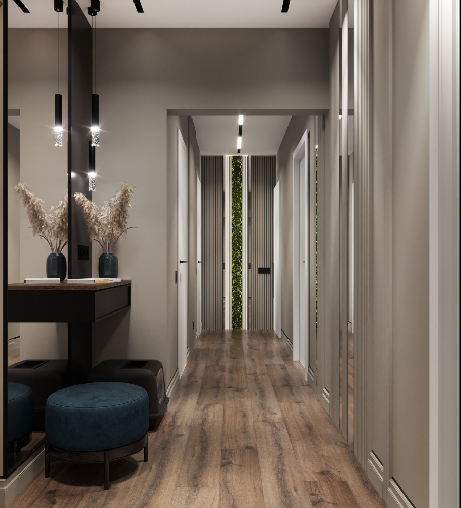 Дизайн проект трёхкомнатной квартиры в Минске