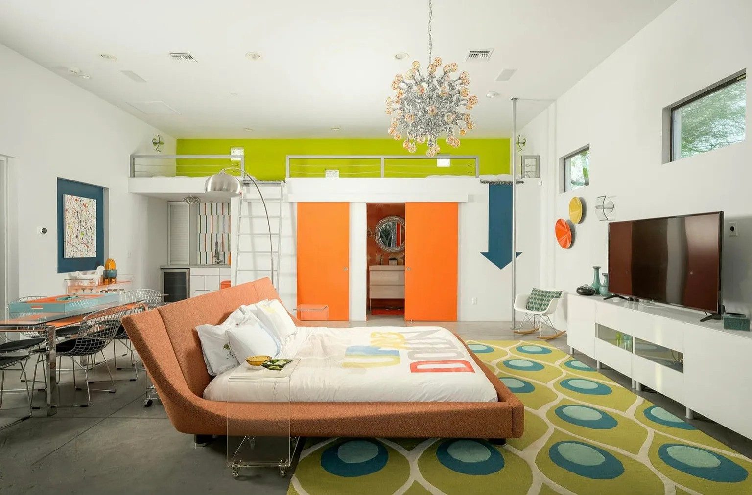 Whole Home Mid Century Meets Industrial