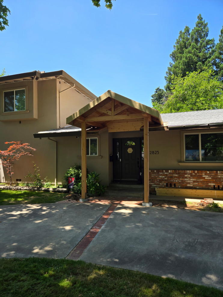 Gabled Entry Addition