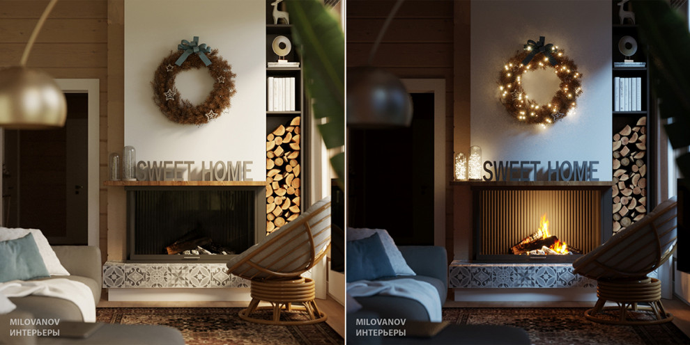 ДОМ ИЗ КЛЕЕНОГО БРУСА