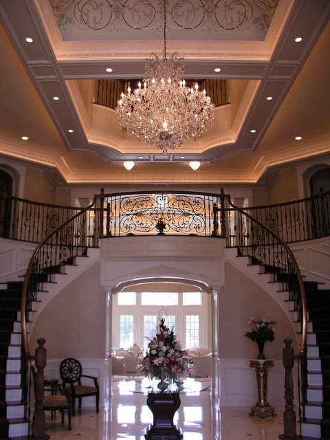 Grand Foyer Traditional Staircase Cleveland By Schill